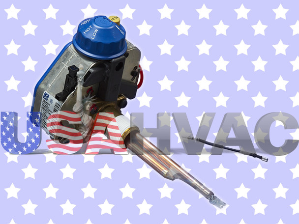 OEM Rheem Ruud GE Water Heater Gas Valve – Fits AP14269A / AP14269A-1 Thermostat